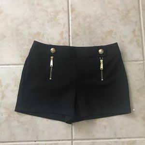 woman formal shorts